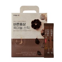 정원삼 바른홍삼 흑마늘 스틱 1박스 100포 대용량 건강스틱