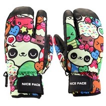 스키 스노우 장갑 좋은 얼굴 겨울 여성 보드 남성 산악 invierno esqui gants ski handschoenen mannen, 6번, m