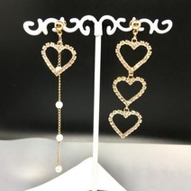 와드팩토리 러블리 귀여운 하트 여성 귀걸이