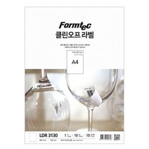 폼텍 클린오프라벨 LDR 3130 10매 1칸 184255EA, 본상품선택