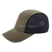 라파클럽 남성 사이드 메쉬 캡 등산 모자, 카키