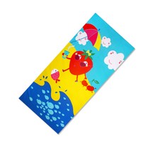 패션 비치타월 대형사이즈 1+1 SET 1500x700mm 타올 물놀이용품, 02_해변의딸기(1P+랜덤발송)