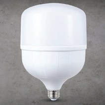 씨티오 LED 크림벌브 50W E26 E39 고와트램프 가로등 전구 주차장 조명, LED 50W E26 주광색(하얀빛), 1개