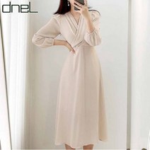 드넬 브이랩실키원피스DWO22391A