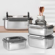WOM861674스텐27종 멘토 스텐 김치통 5size, 1호 1.9L