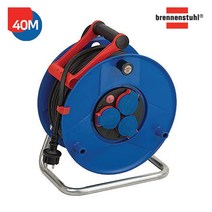 [brennenstuhl] 브레넨스툴 가랜트 캠핑릴선 리드선 연장선 40미터 블루 방우형, 없음, 가랜트_40M_블루_방우형