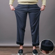스댕클럽 남성용 히든밴딩 세미와이드 퍼 본딩 면바지 SBJ0285