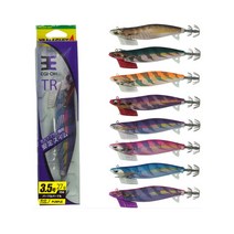 야마시타 에기왕 TR 팁런에기 3.5호 27g 056 퍼플퍼플, 006 군함그린