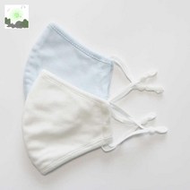 마스크 한지, 프리사이즈, 베이지+라이트블루 각각 1매