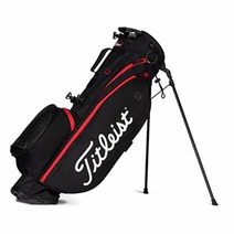 TITLEIST 타이틀리스트 TB21SX4 플레이어4 스탠드백, 블랙