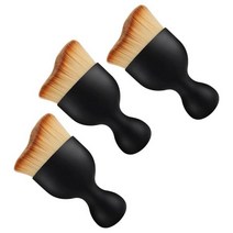 화장실청소기 123Pcs 자동차 내부 청소 브러시 갭 소프트 도구 대시 보드 에어컨 콘센트 먼지 제거 용품128002, 3개