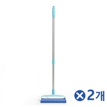 가정필수품 양면 극세사 밀대청소기x2개 체육관용걸레