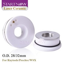Startnow-파이버 레이저 세라믹 KT B2 CON 28/32mm Precitec Raytools WSX 레이저 커팅 조각 기계 헤드 노, 04 B-32mm(5pcs)