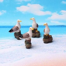 갈매기 피규어 1개 / 수족관 어항 수조 장식 마리모 꾸미기 키우기 미어니처 미니어쳐