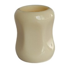 면도브러쉬 화장품 면도 브러시 핸들 6 면 스마트 레진, Off-white