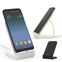 아트박스/원스 스피디 15W 고속 무선 충전 거치대 (STW1500), 화이트
