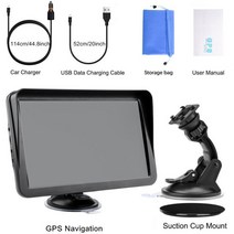 9 인치 자동차 8G 256M GPS 네비게이션 시스템 지도 용량 성 스크린 터치 음성 안내 및 속도 카메라 경고, 01 9