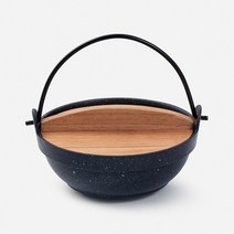 [JAJU/자주] 미니 화로 샤브 냄비_뚜껑포함, FR, 화이트