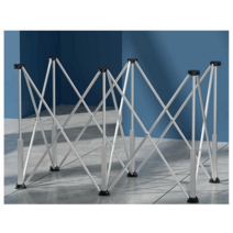 접이식받침대 자바라댜리 가판대 매대 상판 미포함, 6개 다리(하중량 600kg)