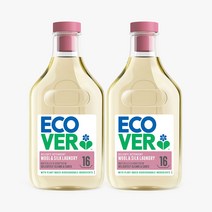 에코버 울세탁세제 허니듀 750ml 2개세트, 단품