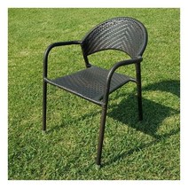 GKM-113 의자 라탄 야외 정원 카페 테라스