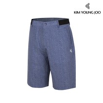 김영주 남성 프리미 나염 반바지 / 남자 여름 골프 등산 아웃도어 밴딩 바지