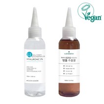 3Kda 올리고 히알루론산 2%원액+병풀 추출물 원액 100ml + 비건인증
