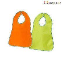 이케아 KLADD RANDIG 턱받이 2개세트/이유식/앞치마, 2개(1세트)