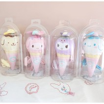 산리오 시나모롤 쿠로미 마이멜로디 폼폼푸린 아이스크림 휴대용 선풍기