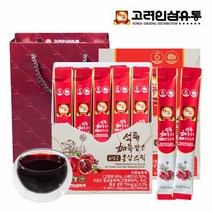[KT알파쇼핑]석류 가득 담은 6년근 홍삼스틱 12g x 30포 + 쇼핑백, 1개