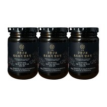 국내산 흡수율 높은 특허 수제 흑도라지 약도라지 발효청 사포닌 6배 플라티코닌D 4배 증가 약리성 높인 검은 도라지 청 진액, 3병