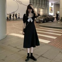 CHINA 해외직구상품 해외BNB 여성 원피스 하객 룩 결혼식장 오피스 공주 여친