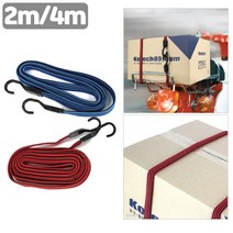 2M 4M 탄성로프 자전거 오토바이짐끈 화물고정끈 자전거캐리어 짐받이 스트랩