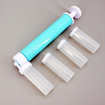 샌드 블라스트 휴대용 녹 제거기 모래 장식 디저트 스프레이 건 무스 샌드블라스팅 컵 케이크 색칠 도구 베이킹 주방 과자 남자, sky blue