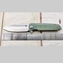 유틸리티나이프 Sitianne-ST152 리얼 K110 볼 베어링 플리퍼 접이식 미카르타 G10 캠핑 사냥 주방 생존 야, 02 Jade G10
