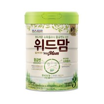 위드맘 리뉴얼 3단계 1캔 황금변 유산균 소화 아기분유 파스퇴르 1세트, 6세트