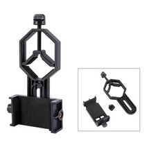 범용 망원경 스마트 폰 어댑터 쌍안 단안 용 스폿 팅 스코프 Telescopi 사진 스튜디오 액세서리, Black