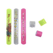 어린이팔찌 요술팔찌 원터치 반자동 꾸미기 색칠, 화이트(열개입)