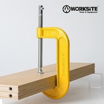 워크사이트 G 클램프 125mm WT9166 5인치
