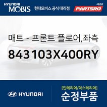 프론트 플로어 매트 좌측 (843103X400RY) 현대모비스 부품몰 아반떼