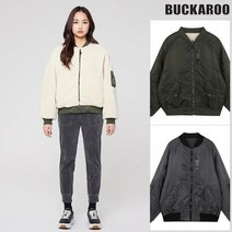 버커루 MODA 유니 양면 보아후리스 MA-1 항공점퍼