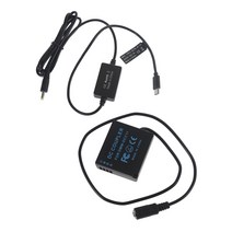 파나소닉 카메라 더미 배터리 어댑터 dmw-dcc11 dc 커플러 dmw-ac10 blg10 lumix dmc-gx80 gx85 gf3 gf5 gf6 gx7