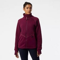 뉴발란스 히트 로프트 애슬레틱 재킷 다크 엠버 퀼팅 폴리니트 소재 드래프트 플랩 Heatloft Athletic Jacket