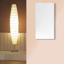 웰우드 올리 벽걸이 사각거울 300 x 600, 워시