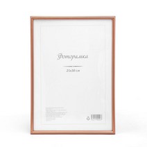 아트박스/위드마켓 허가증 상장 액자(A4/로즈골드)