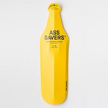 Ass saver 에스세이버 자전거 머드가드 흙받이, 1개, 옐로우-대형