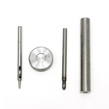 스프링스냅단추(손몰드)15mm 스틱A+스틱B+받침+펀치셋