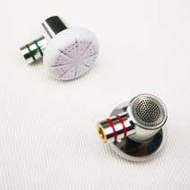 QIGOM 발열 등급 베릴륨 다이어프램 유닛 귀마개 교체식 와이어 금속 헤드폰 헤드 MMCX 언플러그 HIFI 130 옴, 4.Silver LCP80 154mm