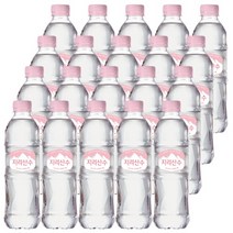 아워홈 지리산수 핑크, 500ml, 20개