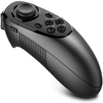 스마트글라스 AR 범용 vr gamepad 블루투스 원격 컨트롤러 무선 조이패드 원격 vr 안경 안드로이드 ios vr 상자 게임 액세서리, 검정